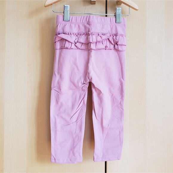 NEW! First Impressions Baby Girl Pink Leggings 24 Months - Picture 3 of 4